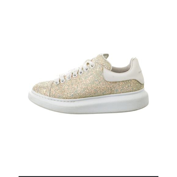 Alexander McQueen women’s glitter sneakers size 8 (38)